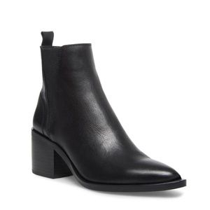 Steve Madden Audience Black Leather Boots